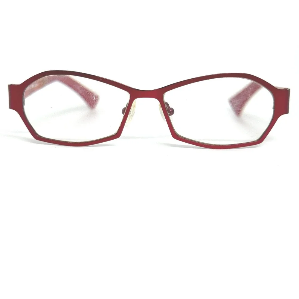 Spectacle‎ EYEworks NAVA C808 Red Geometric Eyeglasses Frames 54/16-140 21593
